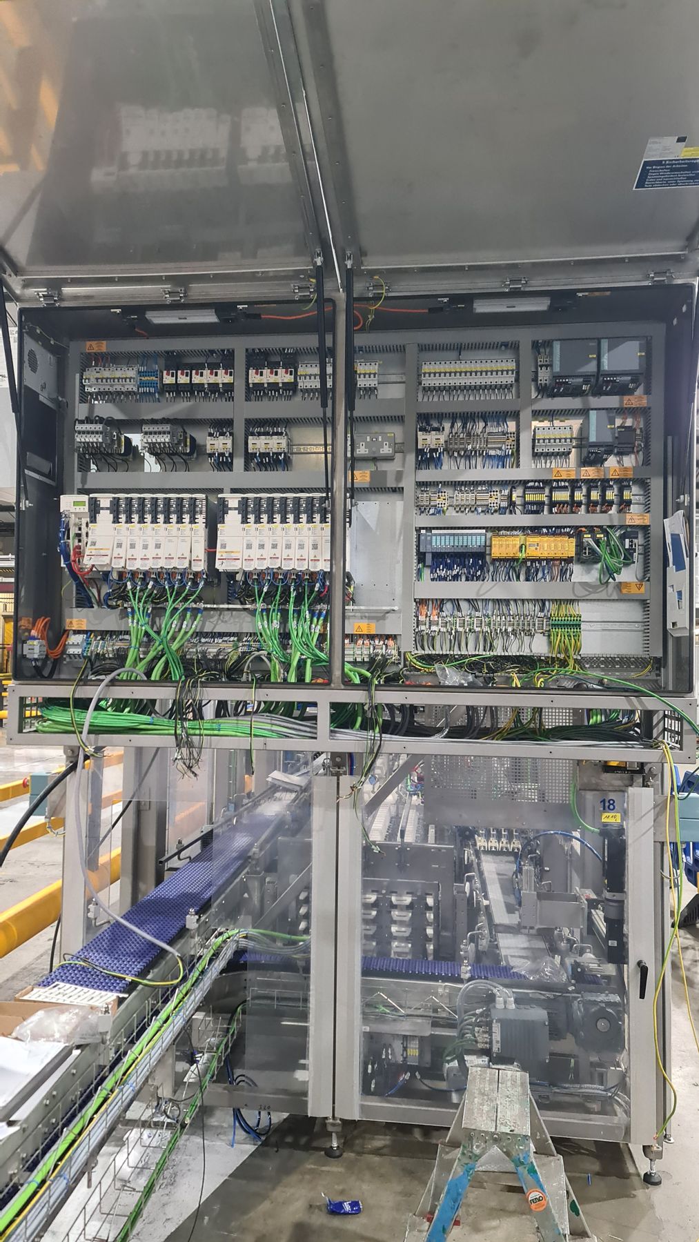 Industrial control panel installation
