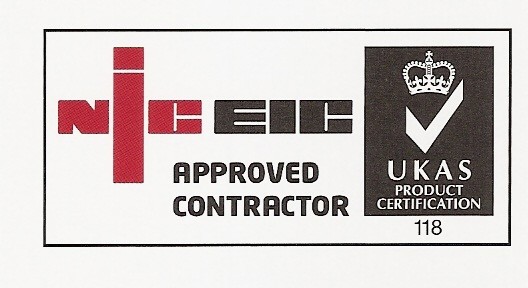 NICEIC Approved Contractor, UKAS product certification